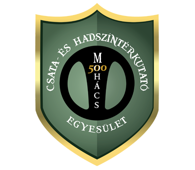 Mohács 500 Csata- és Hadszíntérkutató Egyesület címere